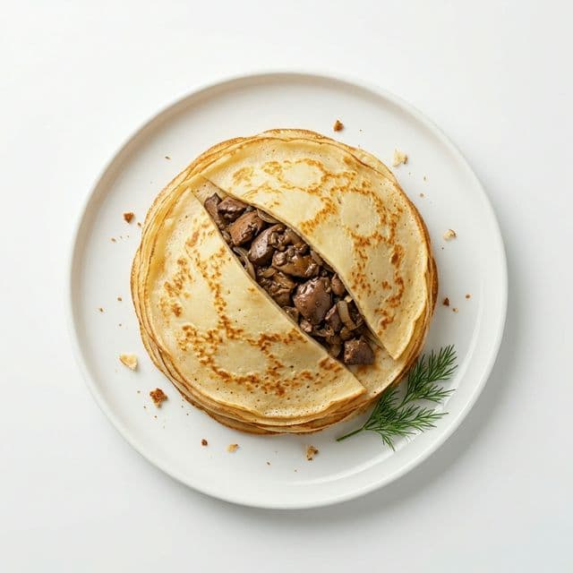 Palačinke sa pilećom džigericom