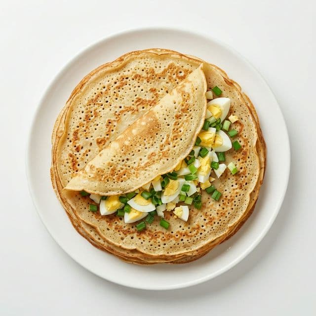 Palačinke sa lukom i jajima