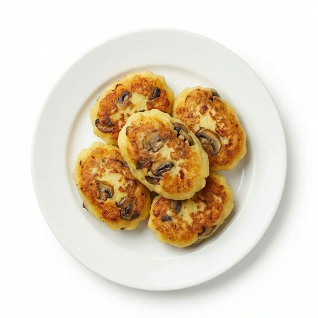 Картофельные зразы с грибами