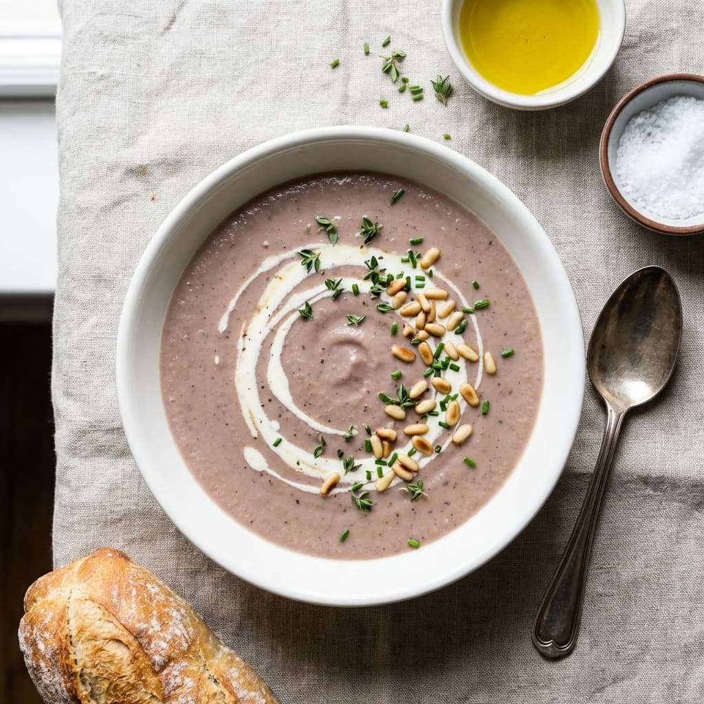 Крем-суп с баклажанами