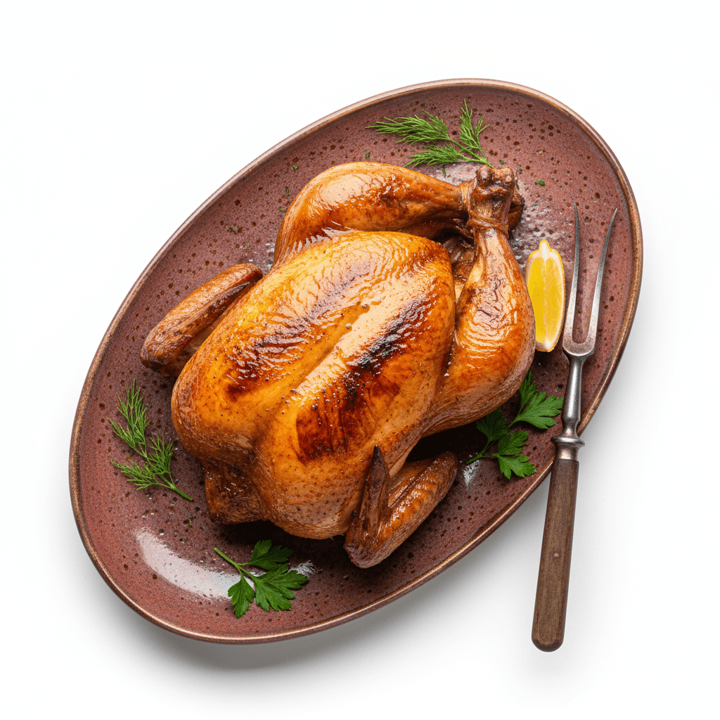 Курица горячего копчения