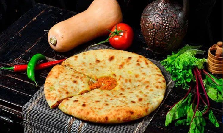 Осетинский пирог с тыквой