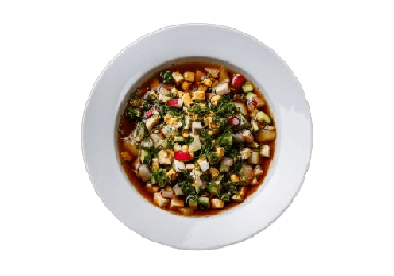 Окрошка на квасе