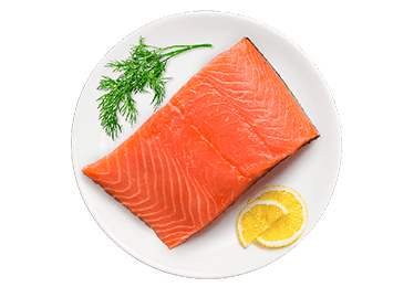Лосось слабосолёный